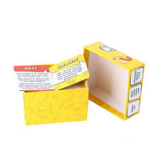 Impression de jeu de cartes personnalisée avec boîte d&#39;emballage